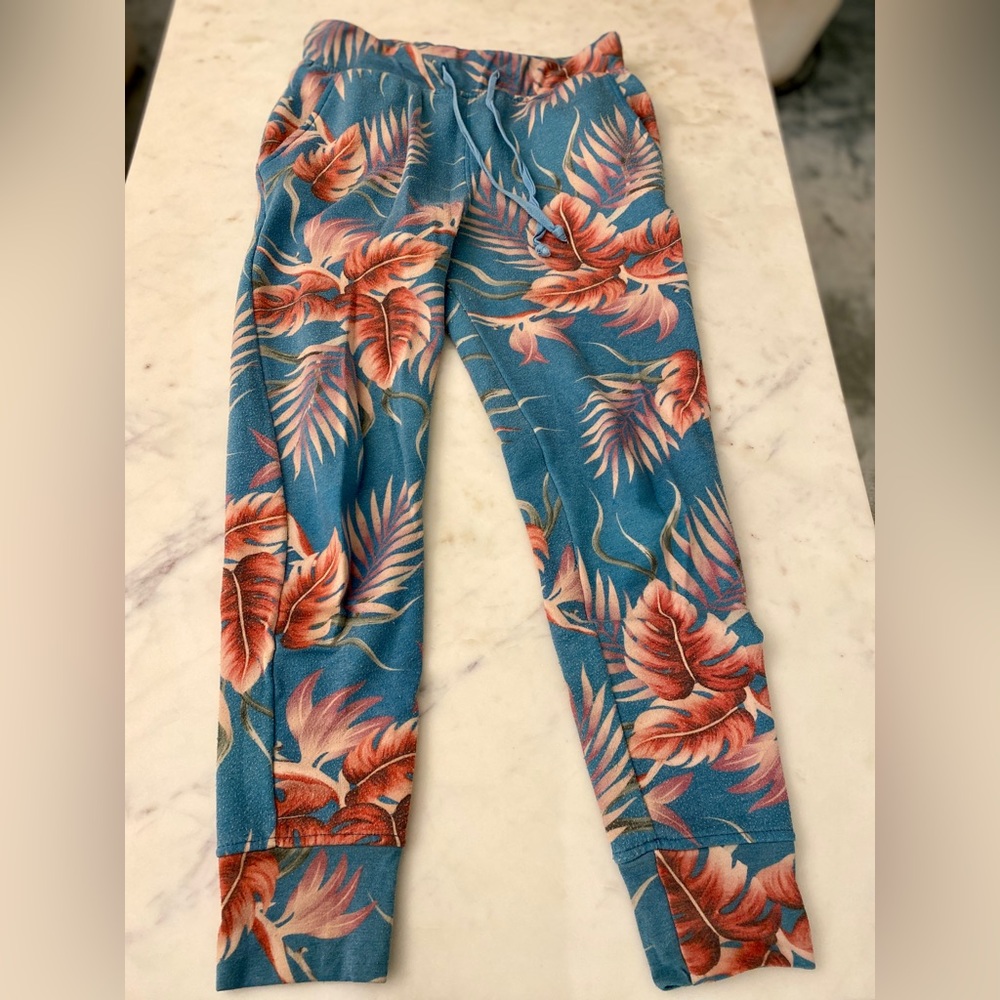 Aviator Nation Floral Sweatpants